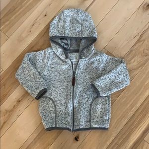 Carter’s NWOT heather gray zip up hoodie